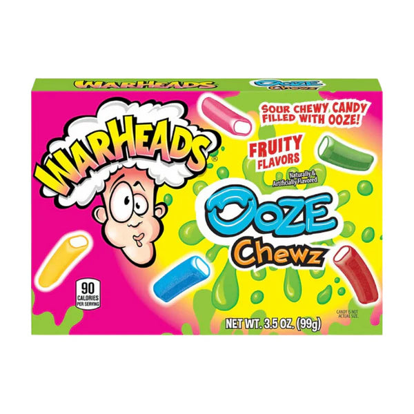 Warheads Ooze Chewz 12 x 99g