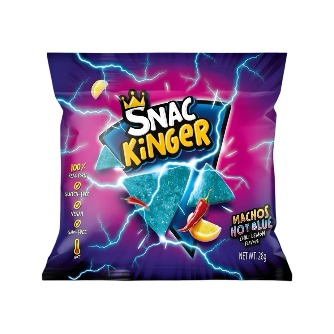 Snac Kinger blue Nachos 26 x 28g