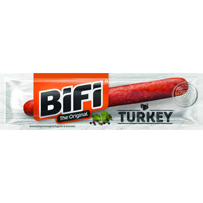 Bifi 100 % Turkey Geflügel Minisalami 24 x 20g Packung