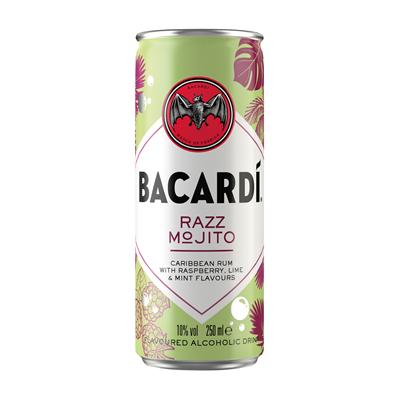 DPG Bacardi RAZZ MOJITO 10 % Volume 12 x 250ml