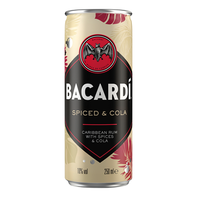 DPG Bacardi Spiced& Cola 10 % Volume 12 x 250ml