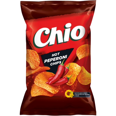 Chio Chips Hot Peperoni  150g x 10 Beutel