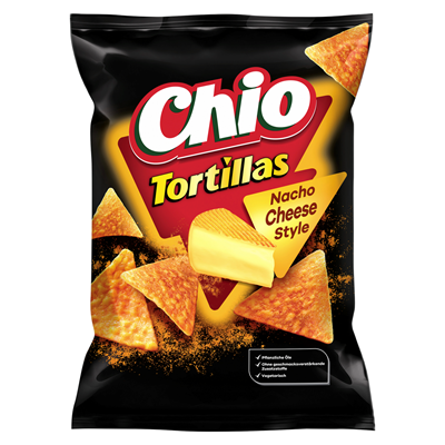 Chio Tortilla Chips Nacho Cheese 110g x 12 Beutel