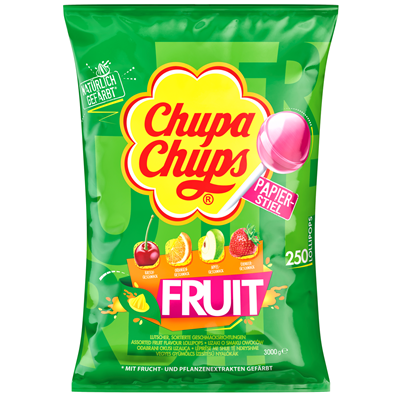 Chupa Chups Fruchtlutscher 250 Stück