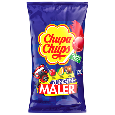 Chupa Chups Lollipops Zungenmaler 120 Stück