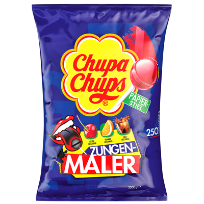 Chupa Chups Lutscher Zungenmaler 250 Stück