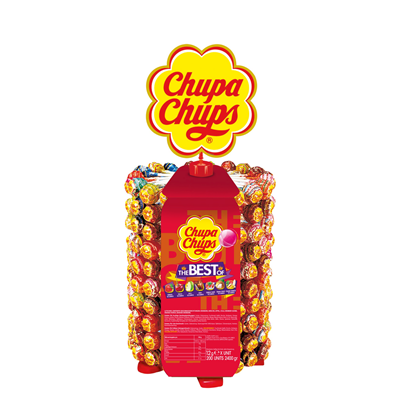 Chupa Chups Lutscherrad Sortierte Geschmacksrichtungen 12g x 200 Stück
