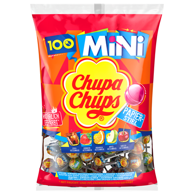 Chupa Chups Mini Lutscher 100 Stück à 6g
