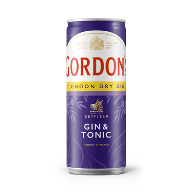 DPG Gordon's Gin & Tonic 10 % Volume 12 x 250ml