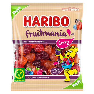 Haribo Fruitmania Berry 160g x 20 Tüten