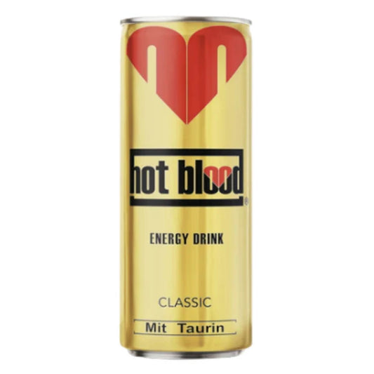 Hot Blood Energy Drink 24 x 250ml zzgl. pfand