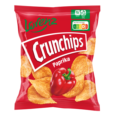 Lorenz Crunchips Paprika 20 x 25g Beutel