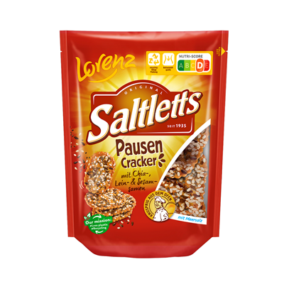 Lorenz Saltletts Pausen Cracker 16 x 100g Beutel