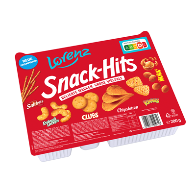 Lorenz Snack Hits 16 x 280g Tray