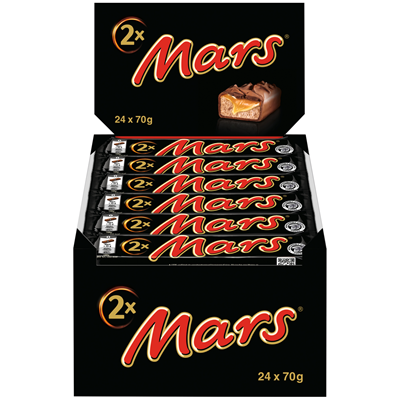 Mars 2er - 24 x 70 g Schachtel