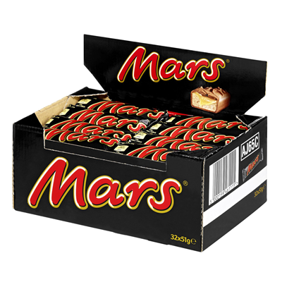 Mars Classic Einzelriegel - 32 x 51g Riegel