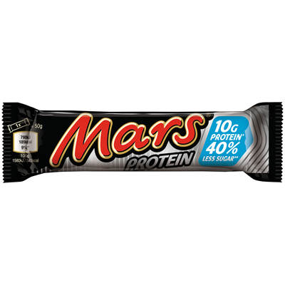 Mars Protein Riegel - 18 x 50 g Kiste