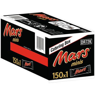 Mars Schokoriegel Minis Catering Box Mars 150 - 2,7 kg Kiste