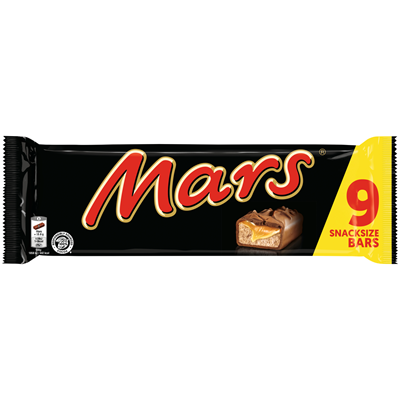 Mars Snacksize Riegel 9 Stück à 33,8g