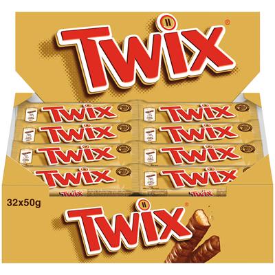 Mars Twix Single 32 x 50g Riegel