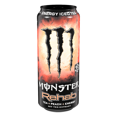 DPG Monster Rehab Peach 500ml x 12 Dosen