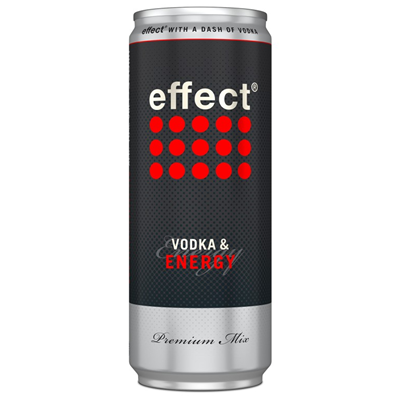 DPG Three Sixty Vodka + effect Energy 12 x 0,33l Dosen