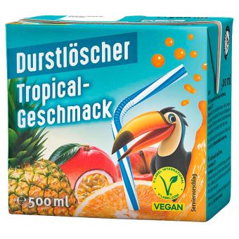Durstlöscher Tropical 500ml x 12 Packungen