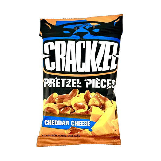 Crackzel Pretzel Pieces - Cheddar Cheese 24 x 85g