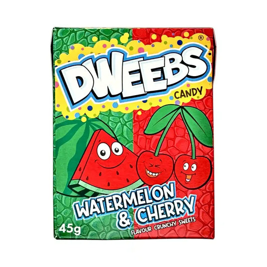 Dweebs Candy Watermelon & Cherry 24 x 45g