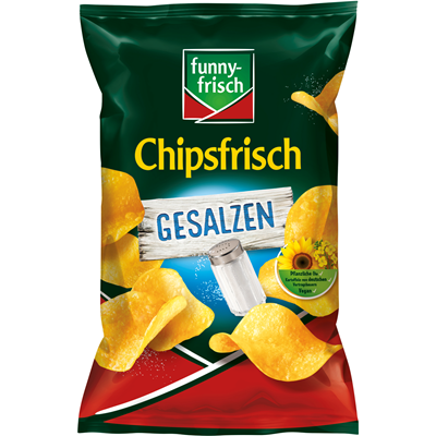 funny-frisch Chipsfrisch Gesalzen 10 x 150g Beutel