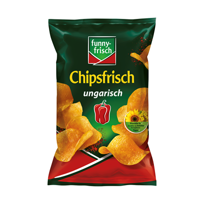 funny-frisch Chipsfrisch Ungarisch 10 x 150g Beutel