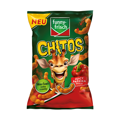 funny-frisch Chitos Paprika 16 x 80g Beutel