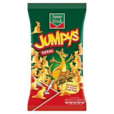 funny-frisch Jumpys Paprika 20 x 75g Beutel