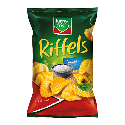 funny-frisch Riffels Naturell 10 x 150g Beutel