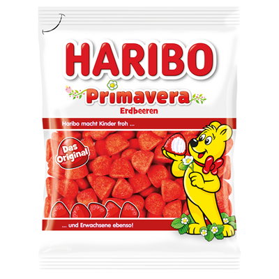 Haribo Primavera Erdbeeren 175g x 20 Tüten