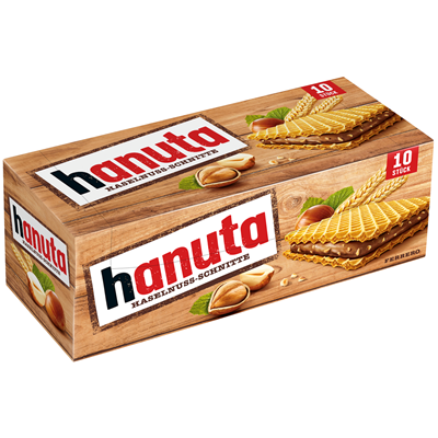 hanuta Haselnussschnitte Ferrero Hanuta Multipack 20 x  220g