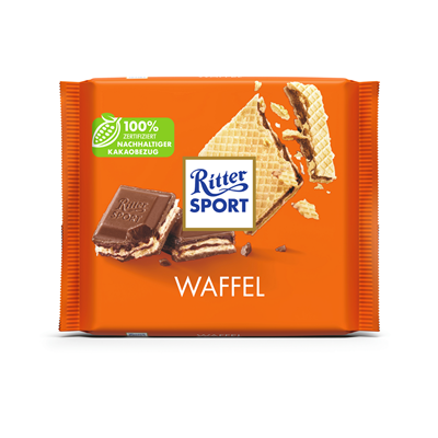 Ritter Sport Waffel 100g x 10 Stück