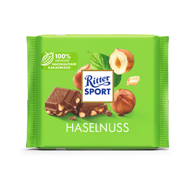 Ritter Sport Haselnuss 100g x 10 Stück