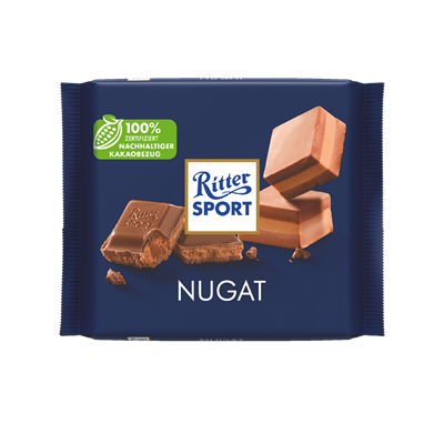 Ritter Sport Nugat 100g x 10 Stück