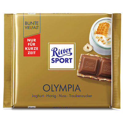 Ritter Sport Olympia 100g x 10 Stück