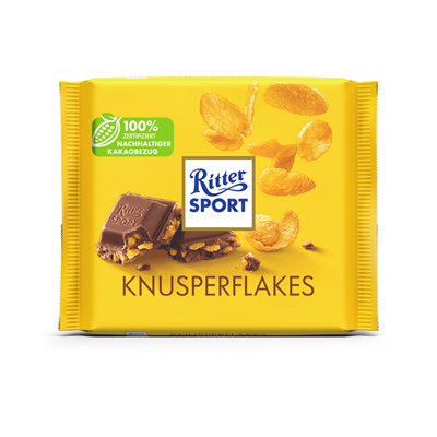 Ritter Sport Knusperflakes 100g x 10 Stück