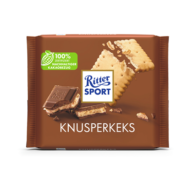 Ritter Sport Knusperkeks 100g x 10 Stück