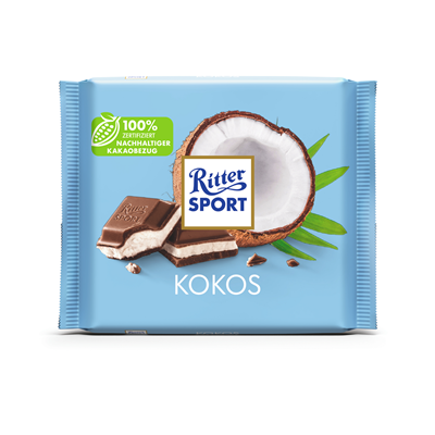 Ritter Sport Kokos 100g x 10 Stück