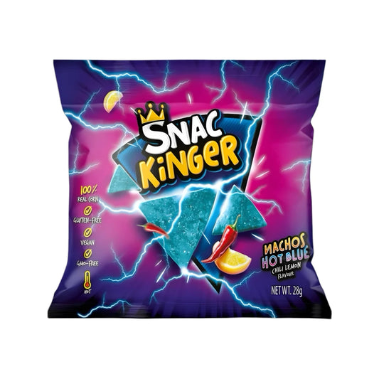 Snac Kinger blue Nachos 26 x 28g